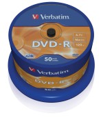 DVD-R VERBATIM 4.7GB 16x CAKE 50 SZT