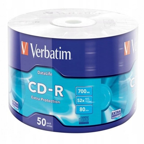 Płyta CD Verbatim CD-R 700 MB 50 szt szpindel